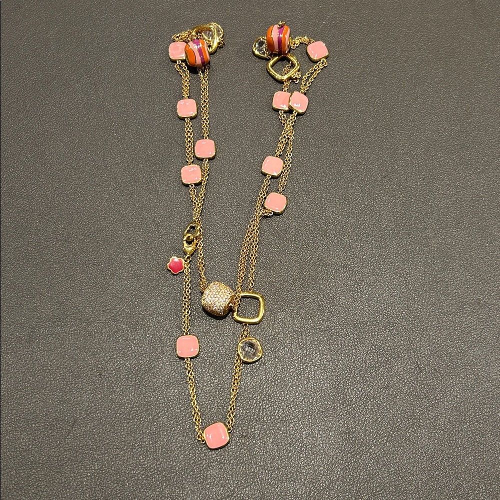 Lauren G Adams Stripes of Pace Necklace